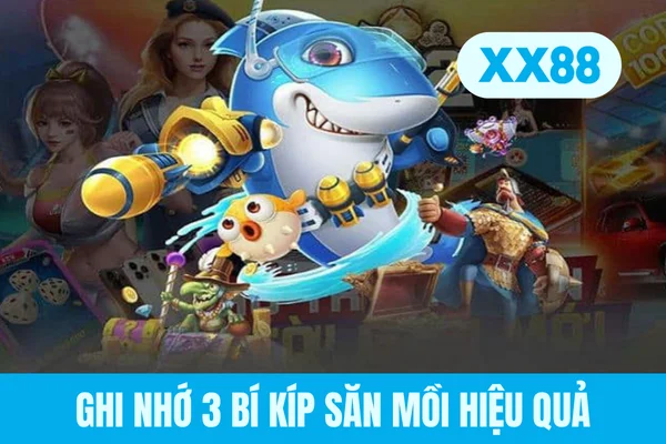 Ghi nhớ 3 bí kíp săn mồi hiệu quả Ghi nhớ 3 bí kíp săn mồi hiệu quả